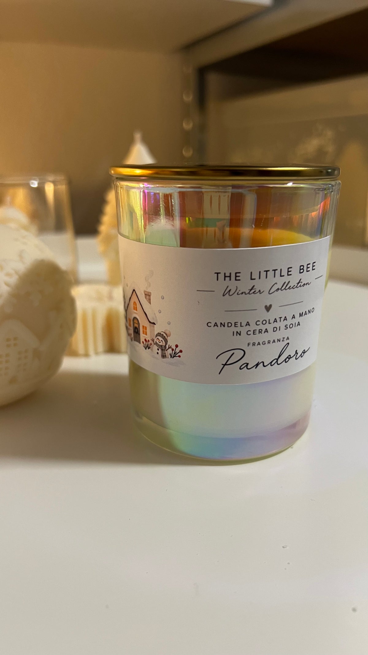 Candela rainbow al pandoro