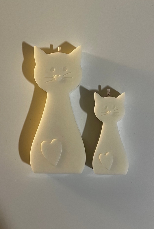 Coppia candele gattino